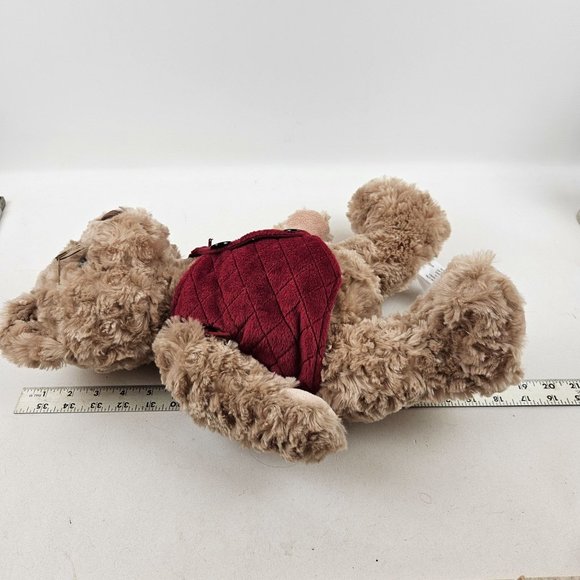 Helzberg Diamonds Beverly Hills Teddy Bear Curly I Am Loved Make A Wish Plush - Picture 11 of 11